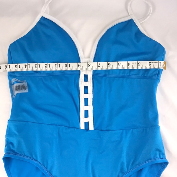 Bleu Rod Beattie Swimsuit One Pc Retro Sz: 12 - Picture 13 of 16